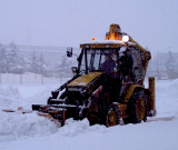 Escavatore Terna (sgombero neve)